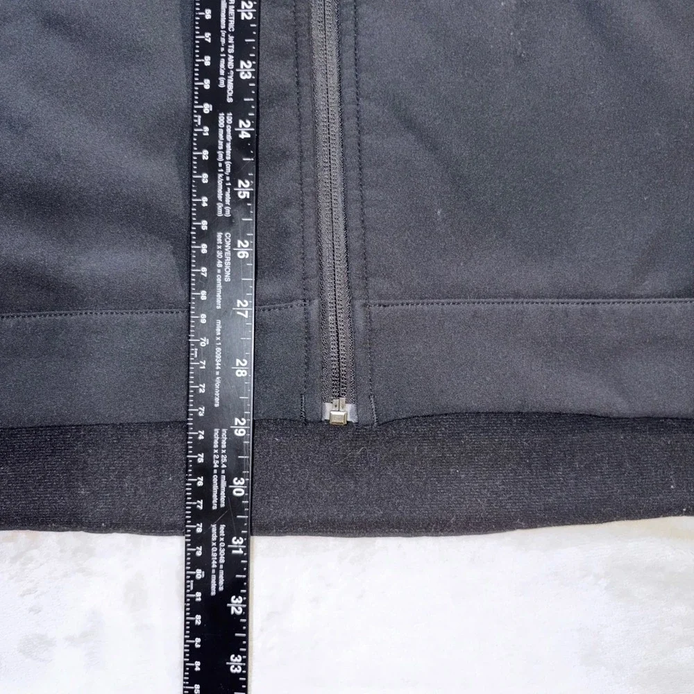 Cinch Mens Black Bonded Softshell Fleece Lined Full Zip Jacket 3XL Logo Cowboy